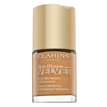Clarins Skin Illusion Velvet Natural Matifying & Hydrating Foundation tekoča ličila z matirnim učinkom 112.3N Sandalwood 30 ml