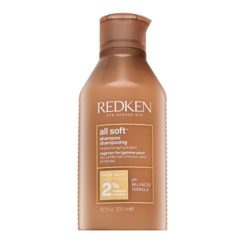 Redken All Soft Shampoo Pflegeshampoo für trockenes und widerspenstiges Haar 300 ml