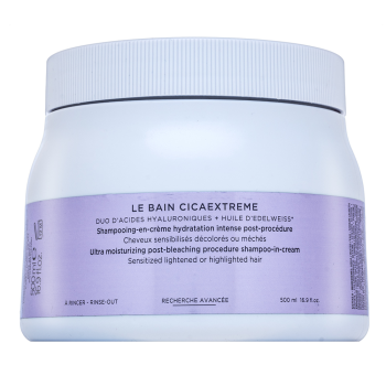 Kérastase Blond Absolu Le Bain Cicaextreme crèmespoeling voor platinablond en grijs haar 500 ml