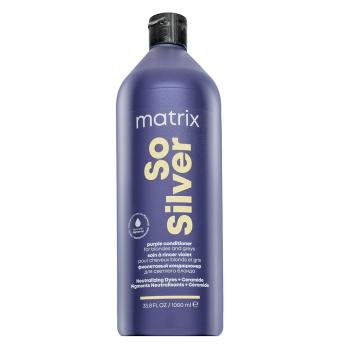 Matrix Total Results Color Obsessed So Silver Conditioner odżywka do włosów siwych i platynowego blondu 1000 ml
