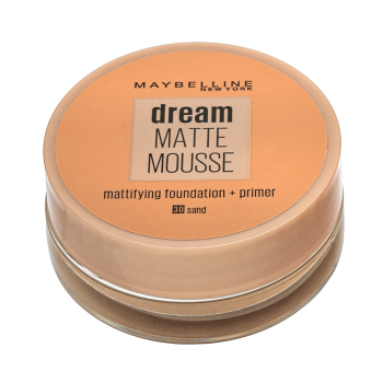 Maybelline Dream Matte Mousse Foundation фон дьо тен с матиращо действие 30 Sand 18 ml