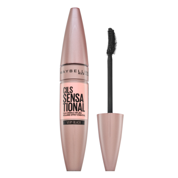 Maybelline Lash Sensational Full Fan Effect Mascara maskara za produljenje i uvijanje trepavica Very Black 9,5 ml