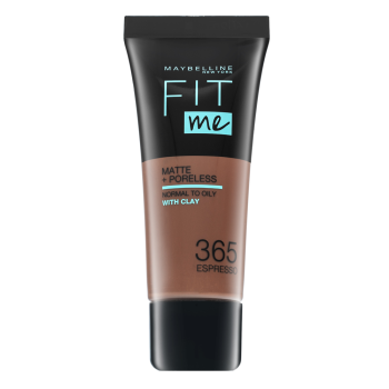 Maybelline Fit Me! Foundation Matte + Poreless tekući make-up s matirajućim učinkom 365 Espresso 30 ml