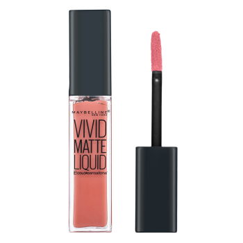 Maybelline Vivid Matte Liquid Lipstick barra labial líquida Efecto mate 07 Blushing Beige
