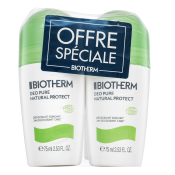 Biotherm Deo Pure dezodor 24 Hours Deodorant Care Roll-On 2 x 75 ml
