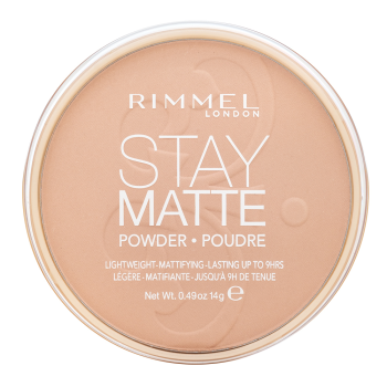 Rimmel London Stay Matte Long Lasting Pressed Powder púder so zmatňujúcim účinkom 004 Sandstorm 14 g