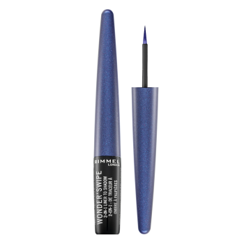 Rimmel London Wonder Swipe 2-in-1 Liner tekuté linky na oči 2v1 010 Cool As F**k 1,7 ml