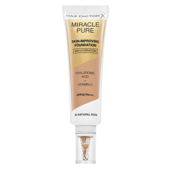 Max Factor Miracle Pure Skin-Improving Foundation langanhaltendes Make-up mit Hydratationswirkung 50 Natural Rose 30 ml