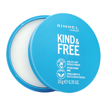 Rimmel London Kind & Free Healthy Look Pressed Powder pudr s matujícím účinkem 001 10 g