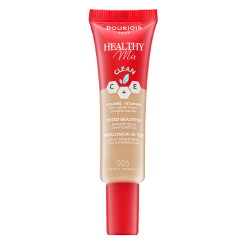 Bourjois Healthy Mix Clean Tinted Beautifier BB krém pro sjednocenou a rozjasněnou pleť 005 Medium Deep 30 ml