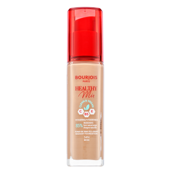 Bourjois Healthy Mix Clean & Vegan Radiant Foundation Flüssiges Make Up für Einigung des farbigen Hauttones 54N Beige 30 ml