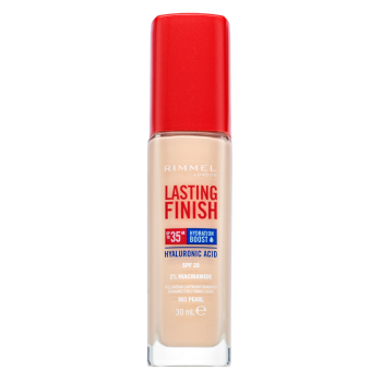 Rimmel London Lasting Finish 35HR SPF20 Full Coverage Lightweight Foundation langhoudende make-up om de huidskleur te egaliseren 001 30 ml