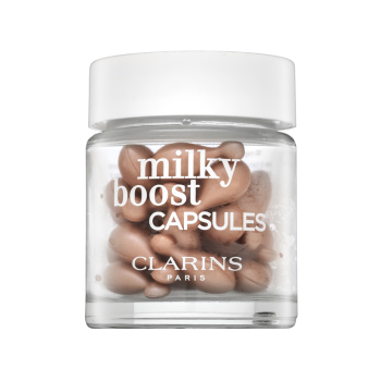 Clarins Milky Boost Capsules vloeibare make-up voor een uniforme en stralende teint 05 30 x 0,2 ml