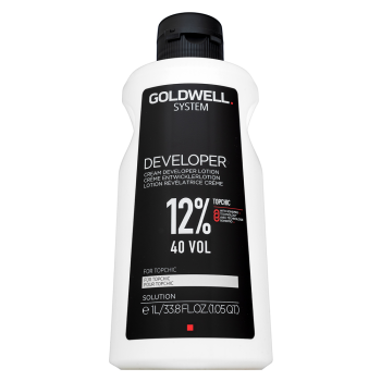 Goldwell System Cream Developer Lotion emulsie activatoare pentru toate tipurile de păr 12% 40 Vol. 1000 ml