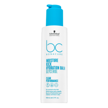 Schwarzkopf Professional BC Bonacure Moisture Kick Hydration Balm Glycerol Cuidado de enjuague Para hidratar el cabello 150 ml