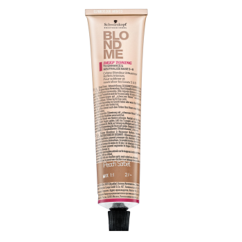 Schwarzkopf Professional BlondMe Deep Toning crema colorante Para cabello rubio Peach Sorbet 60 ml