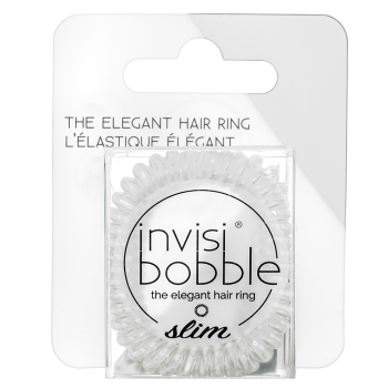 InvisiBobble Slim Crystal Clear 3 pcs elastika za lase