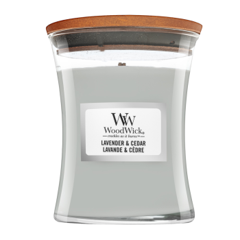 Woodwick Lavender & Cedar ароматна свещ 275 g