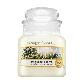 Yankee Candle Twinkling Lights vela perfumada 104 g