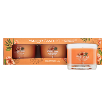 Yankee Candle Tropical Breeze bougie votive 3 x 37 g