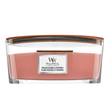 Woodwick Pressed Blooms & Patchouli geurkaars 453,6 g
