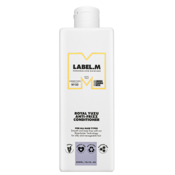 Label.M Royal Yuzu Anti-Frizz Conditioner Voedende conditioner tegen kroezen 300 ml