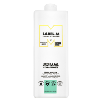 Label.M Honey & Oat Moisturising Conditioner kondicionér pre hydratáciu vlasov 1000 ml