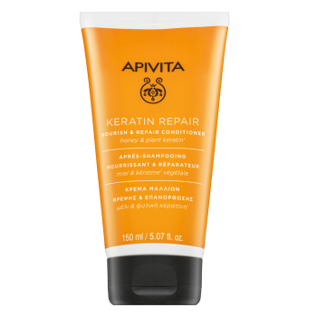 Apivita Keratin Repair Nourish & Repair Conditioner Acondicionador nutritivo Para cabello extra seco y dañado 150 ml