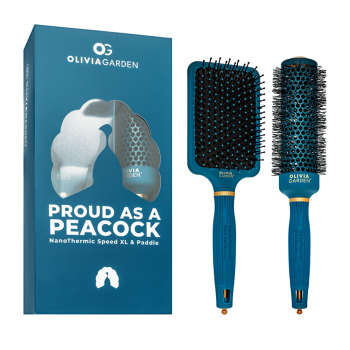Olivia Garden Peacock Brush Set četka set za kosu