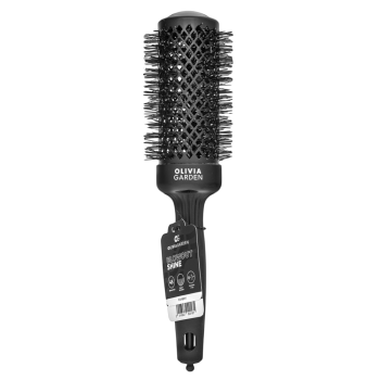 Olivia Garden Expert Blowout Shine Round Brush Black 45 mm spazzola per capelli