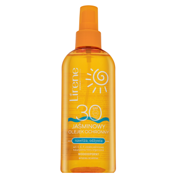 Lirene Sun Jasmine Sunscreen Oil SPF30 ulei de bronz pentru față și corp 150 ml
