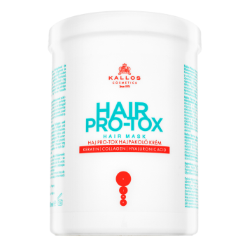 Kallos Hair Pro-Tox Hair Mask pflegende Haarmaske mit Keratin 1000 ml