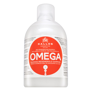 Kallos Omega Rich Regenerating Shampoo posilující šampon pro poškozené vlasy 1000 ml