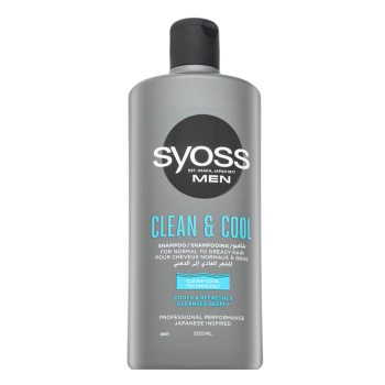 Syoss Men Clean & Cool Shampoo šampon za čiščenje za vse vrste las 500 ml