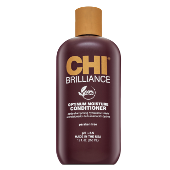 CHI Deep Brilliance Olive & Monoi Optimum Moisture Conditioner balsam pentru hidratarea părului 355 ml