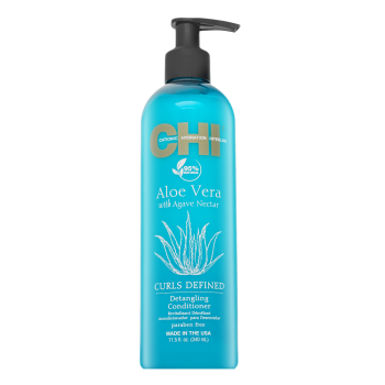 CHI Aloe Vera Curls Defined Detangling Conditioner smoothing conditioner for easy combing 340 ml