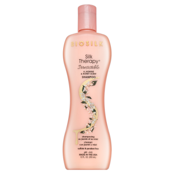 BioSilk Silk Therapy Irresistible Shampoo szampon oczyszczający do włosów bez objętości 355 ml