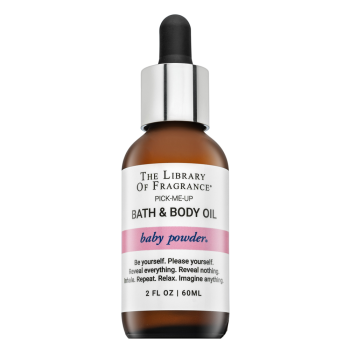 The Library Of Fragrance Baby Powder testápoló olaj uniszex 60 ml