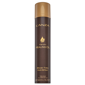 L’ANZA Keratin Healing Oil Brush Thru Hair Spray spray pentru styling pentru o pieptanare mai usoara 350 ml