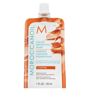 Moroccanoil Color Depositing Mask mască hrănitoare cu pigmenți colorați Copper 30 ml