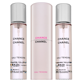 Chanel Chance Eau Tendre - Twist and Spray woda toaletowa dla kobiet 3 x 20 ml