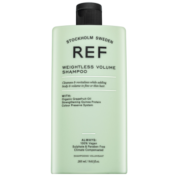 REF Weightless Volume Shampoo šampon pro jemné vlasy bez objemu 285 ml