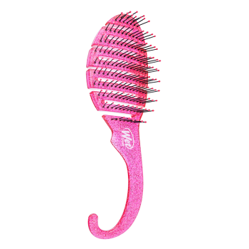 Wet Brush Shower Detangler Glitter Pink haarborstel