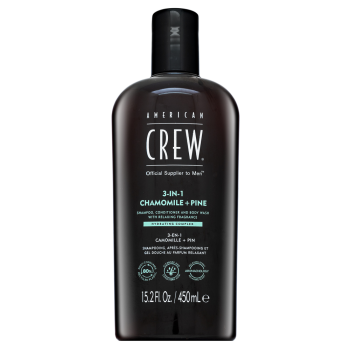 American Crew 3-in-1 Chamolie + Pine shampoo, conditioner en douchegel 450 ml