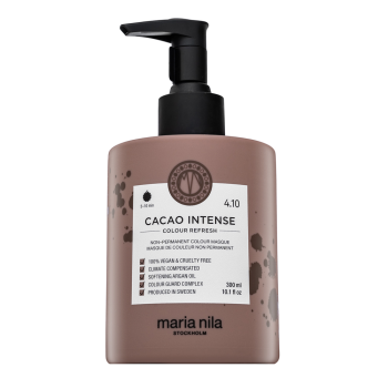 Maria Nila Colour Refresh vyživující maska s barevnými pigmenty pro hnědé odstíny Cacao Intense 300 ml