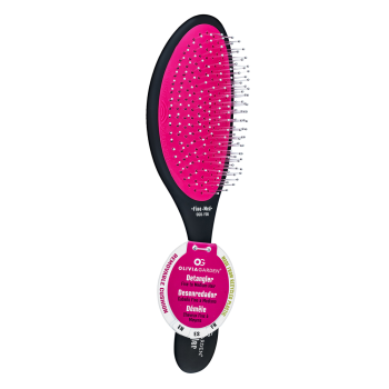 Olivia Garden Detangler Black Fine-Med OGD-F08 krtača za lase za tanke lase