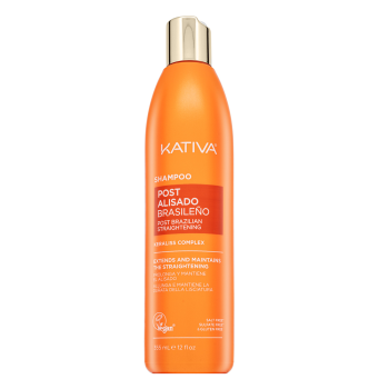 Kativa Post Brazilian Straightening Shampoo versterkende shampoo na het steil maken van haar met keratine 355 ml