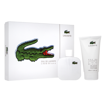 Lacoste Eau de Lacoste L.12.12. Blanc ajándékszett férfiaknak 100 ml