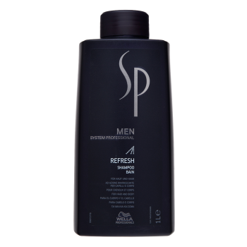 Wella Professionals SP Men Refresh Shampoo szampon i żel pod prysznic 2w1 dla mężczyzn 1000 ml