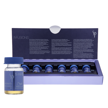 Wella Professionals SP Hydrate Infusion hajkúra száraz hajra 6 x 5 ml